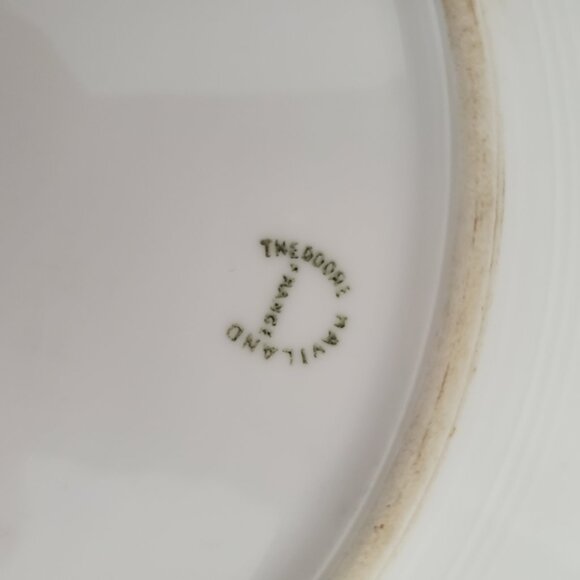 Theodore Haviland France Gold Trim Porcelain Plate - Picture 2 of 4